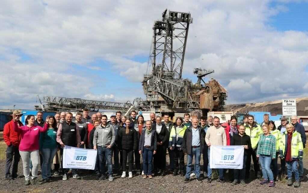 Gruppenbild auf der unteren Sohle